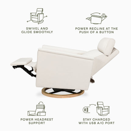 Willa Plus Power Glider Recliner w/ Power Headrest - In Store Exclusive