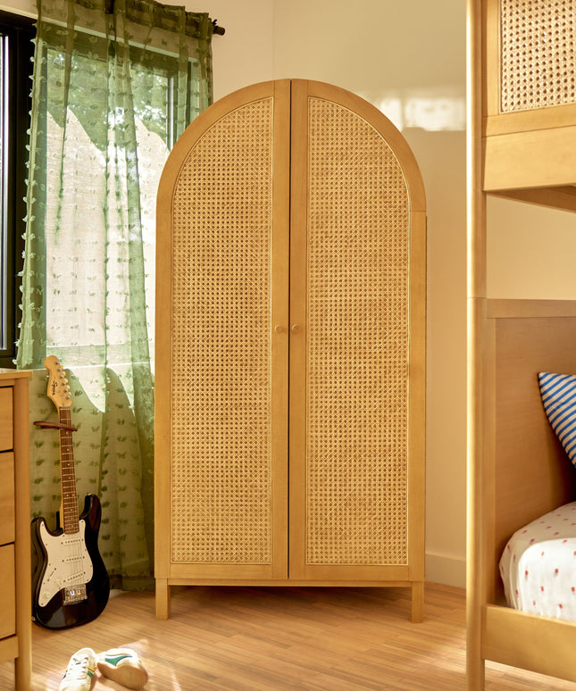 Bondi Cane Assembled Armoire