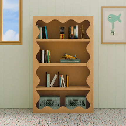 Lido Wave Bookcase