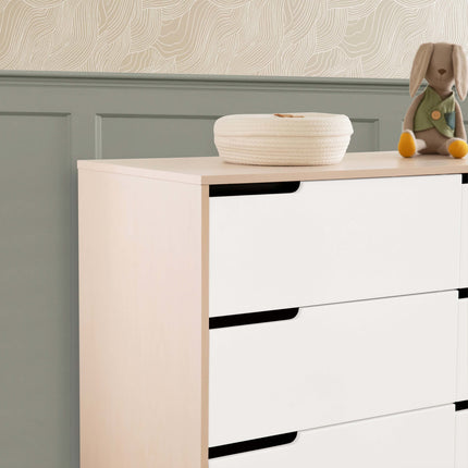 Hudson 6-Drawer Assembled Double Dresser
