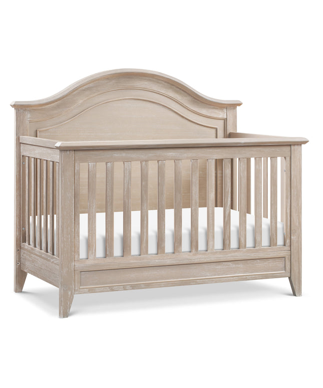 Beckett Rustic 4-in-1 Convertible Curve Top Crib