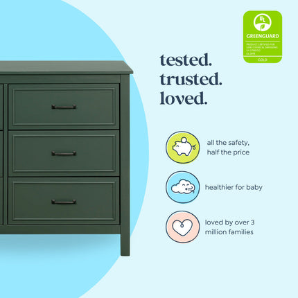 Charlie 6-Drawer Double Dresser
