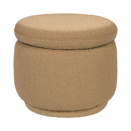 Enoki Storage Ottoman in Boucle