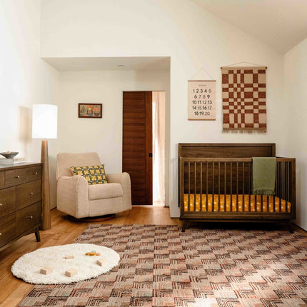 Palma 4-in-1 Convertible Crib with Toddler Bed Conversion Kit