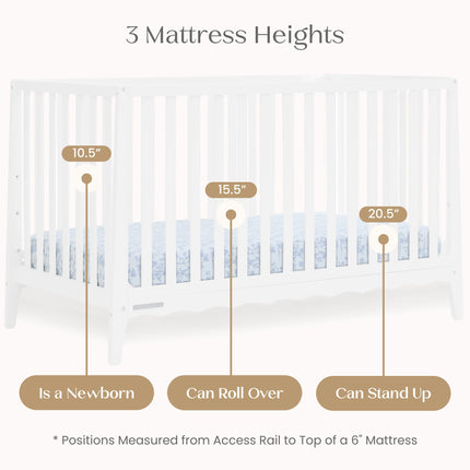 Lulu 5-in-1 Convertible Crib