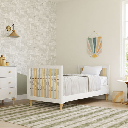 Lolly 4-in-1 Convertible Mini Crib with Toddler Bed Conversion Kit