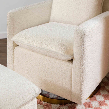 Cali Pillowback Swivel Glider